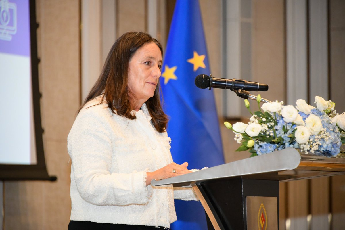 EUinThailand's tweet photo. Towards collective anti-scam efforts🤝The EU, 🇹🇭 &amp; ASEAN partners join hands to tackle online scams through: ✅ Prevention &amp; awareness ✅ Disrupting fraud &amp; illicit flows ✅ Cross-border action ✅ Victim protection

With @ESIWA_EU 🇩🇪 🇫🇷, we’re building a safer digital future tgt! https://t.co/QuHQZ9eQeh