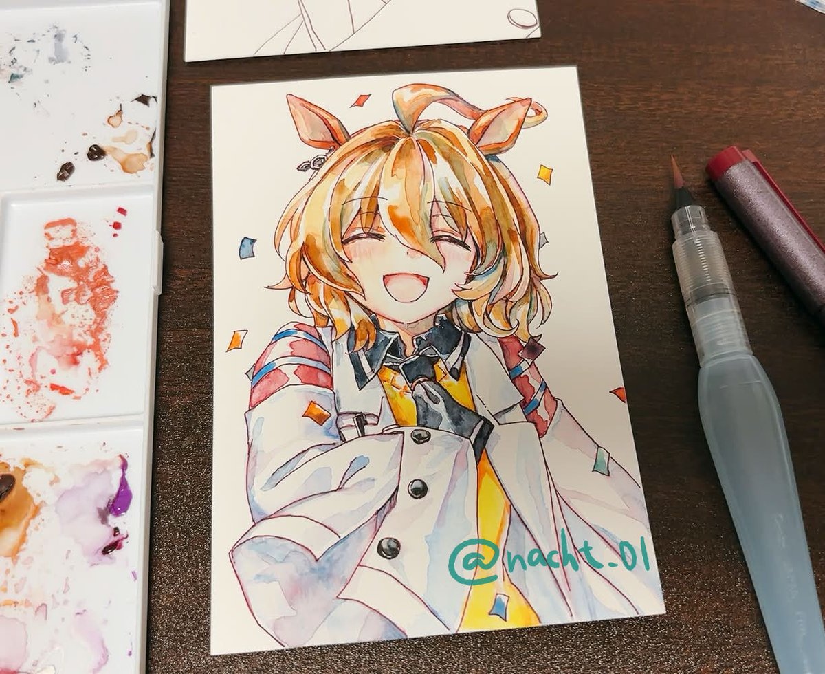 Nacht(なはと)＠COMIC1☆28【N18b】 tweet media