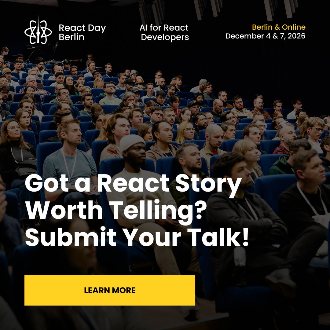 React Day Berlin tweet media
