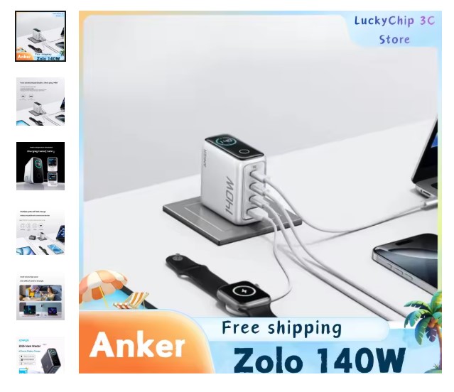 shopping_soma's tweet image. "140W GaN power ebong AI display—ekshathe char-ti device-e paben fast charge!"
Buy- s.click.aliexpress.com/e/_c3SAzVuj

#AnkerZolo
#GaNCharger
#FastCharging2026
#TechAccessories
#SmartPower