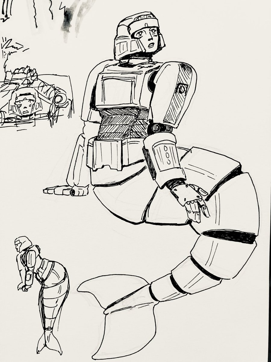 Chiligerlofe's tweet image. She’s so cute as a mer
#merformers #tfone #maccadam