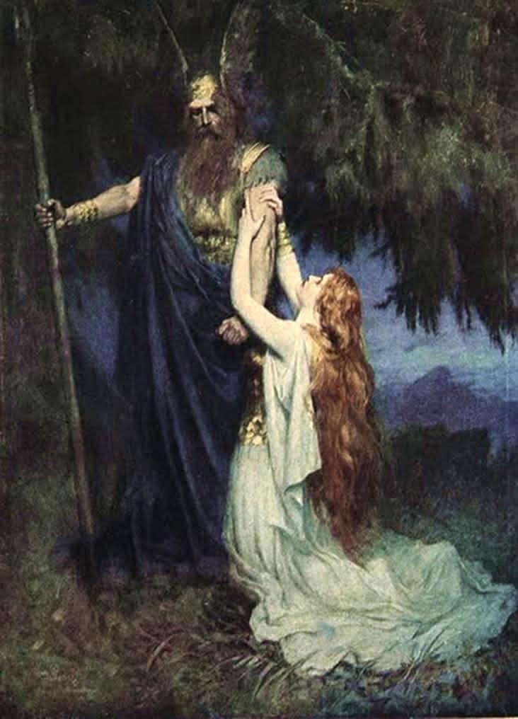 angelicaio81153's tweet image. Classic masters 

Brunhilde Knelt on His Feet , 1905 

Ferdinand Leeke ( 1859 - 1937 ) , German master artist , famous for his historical , mythological depictions of scenes from Wagnerian Operas  especially . 
#artwork #oilpainting #composition