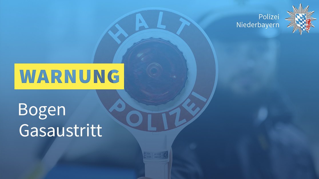 polizeiNB's tweet image. Aufgrund einer beschädigten Gasleitung bei Bauarbeiten kommt es derzeit im Bereich Bruckweg/Schönthalring in #Bogen zu einem Einsatz.

Einsatzkräfte sind bereits vor Ort.

Wichtig: Bitte halten Sie Türen und Fenster vorsorglich geschlossen.