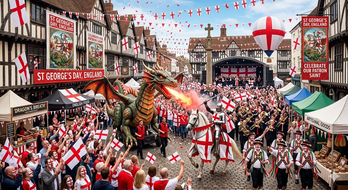BurtonChanSenAI's tweet photo. Happy St George’s Day everyone 🏴󠁧󠁢󠁥󠁮󠁧󠁿 https://t.co/GoGQBxNoVq
