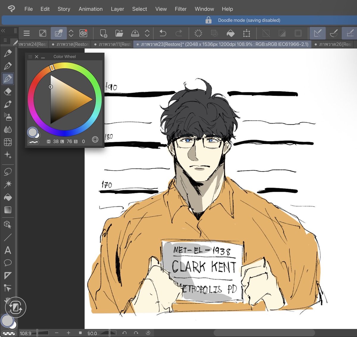 oh clark, stop make that face