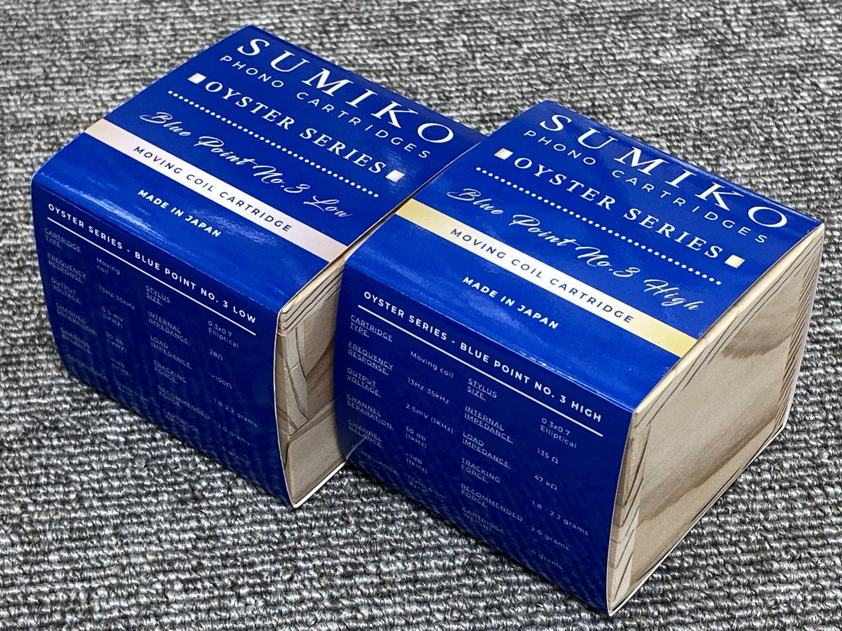 pacificaudio_PA's tweet image. 【SUMIKO Blue Point No.3】

レコード再生をさらに高音質に😀

MCらしい繊細さと力強いサウンドが両立できるのが特徴👆
音の芯がしっかりしており、中域から低域にかけてのエネルギー感が魅力👍

高出力モデルと通常と2種です🙏

audiounion.jp/ct/news/articl…

#DISKUNION　#AUDIOUNION　#オーディオ