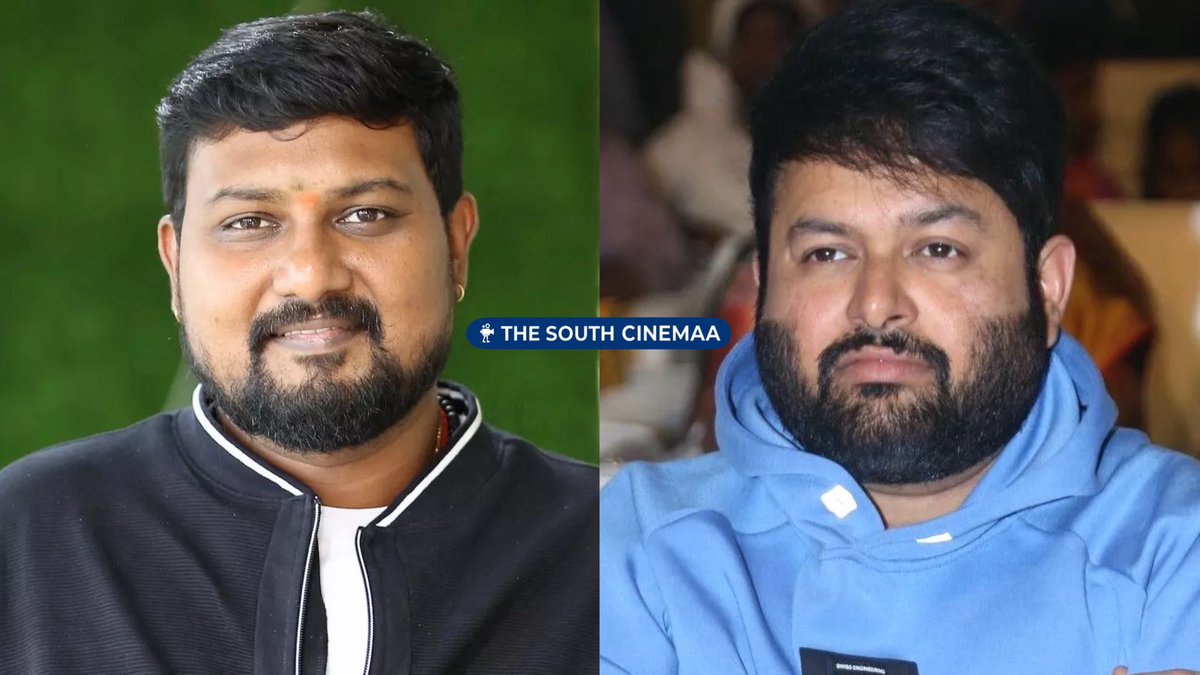 southcinemaaaa's tweet image. #Thaman Replaces #Harshavardhan In #Trivikram Film😳

Thaman Replaces Harshavardhan

S. Thaman replaces Harshavardhan in #Venkatesh &amp;amp; Trivikram film boosting buzz with their reunion after #Malliswari.

While Harshavardhan misses a big opportunity all eyes are now on Thaman to