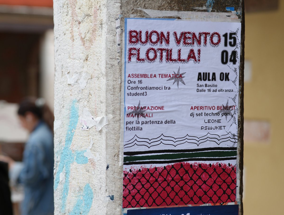 GotzonAr's tweet image. Kartel politikoak Venezian #Venezia #kartelak #Palestina #Gaza #Venezuela #Sara #Sandrone