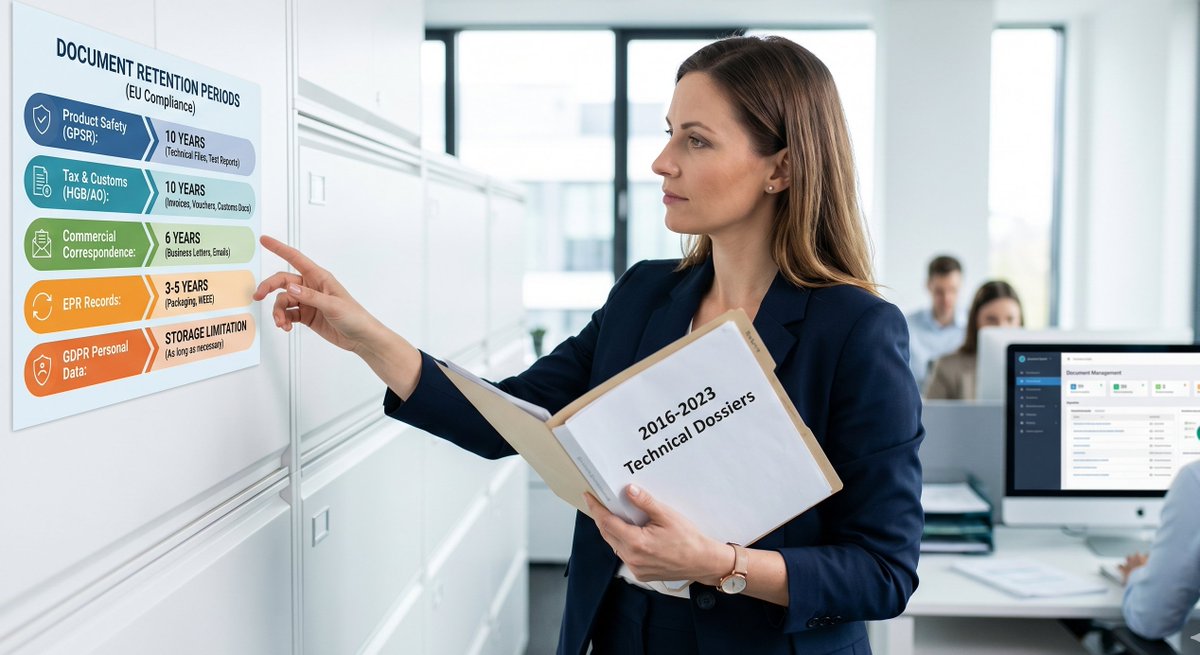 ComplicoConsult's tweet image. How Long Must You Store Business Documents? A Guide for EU &amp;amp; International Sellers 🗄️

Complico   Consulting gmbh
Bahnhofstr 12, 63549, Ronneburg
+49 160 7959362
info@complicoconsulting.com

#BusinessTips #Consulting #B2B #Entrepreneurship #LegalTech #InformationGovernance