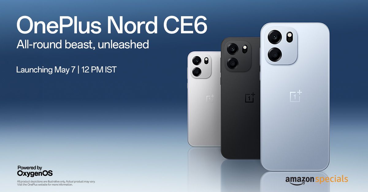 Mdtalk37's tweet image. Oneplus Nord CE6 is launching on 7th May🚀 
Some Crazy specs are out 🤯
*144HZ 1.5K Amoled Display📱
*32MP 4K Selfie AF Camera🤳🏻 
*50MP Main Dual Axis 4K OIS Camera 📸 
*SD 7s Gen 4 🎮
*8000mah🔋 80W🔌 + 27W Reverse 
*IP69K💦
*US Military Grade Standards 
#oneplusnordce6
#oneplus