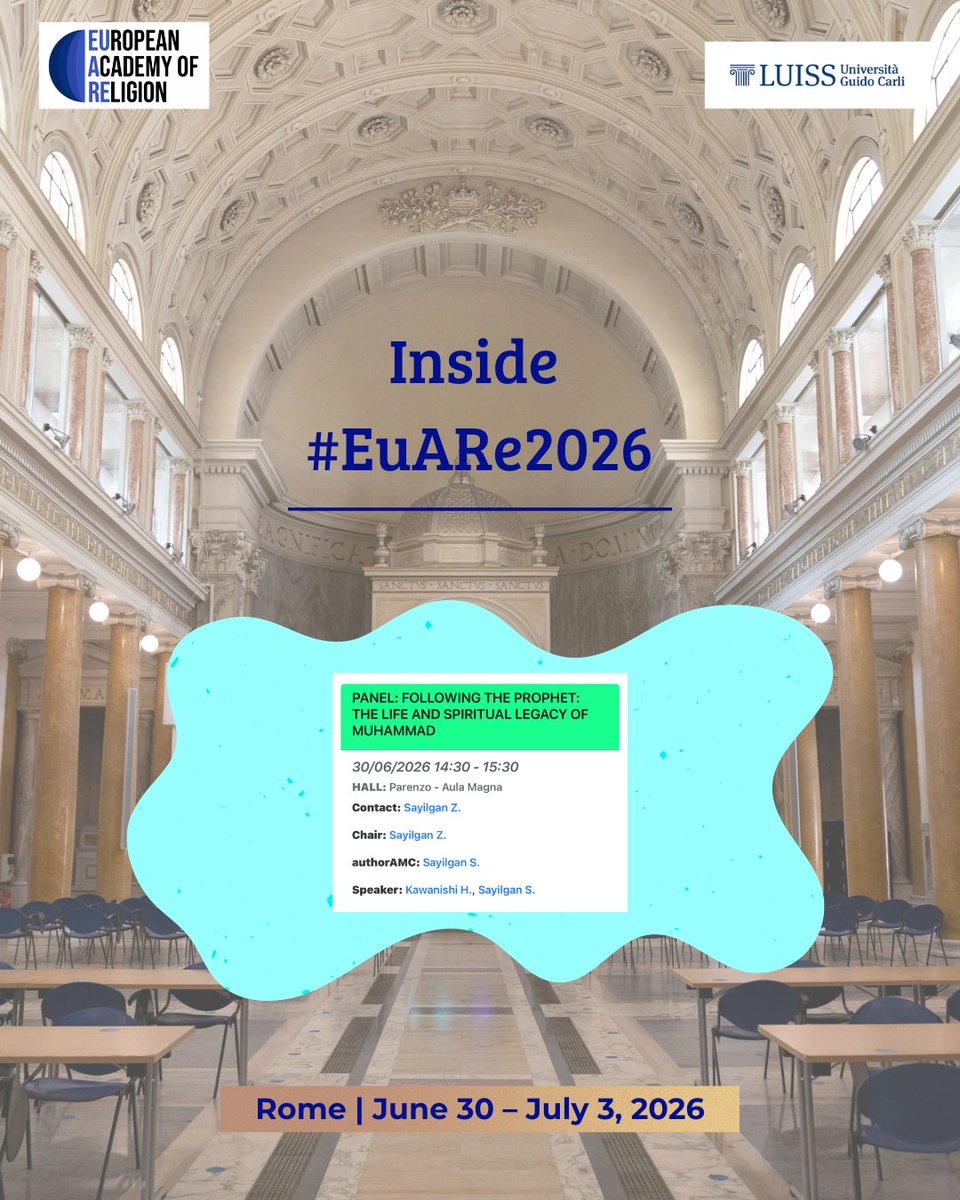 European Academy of Religion tweet media