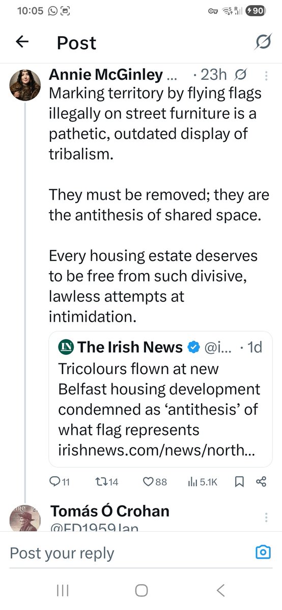 Tomás Ó Crohan tweet media