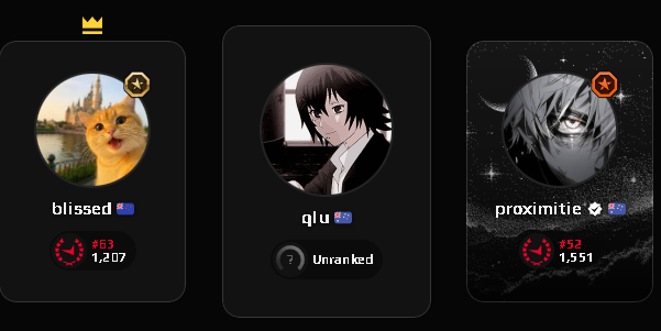 qlu101's tweet photo. wow congrats on challenger @supanegative !! https://t.co/JK9gQuptVb