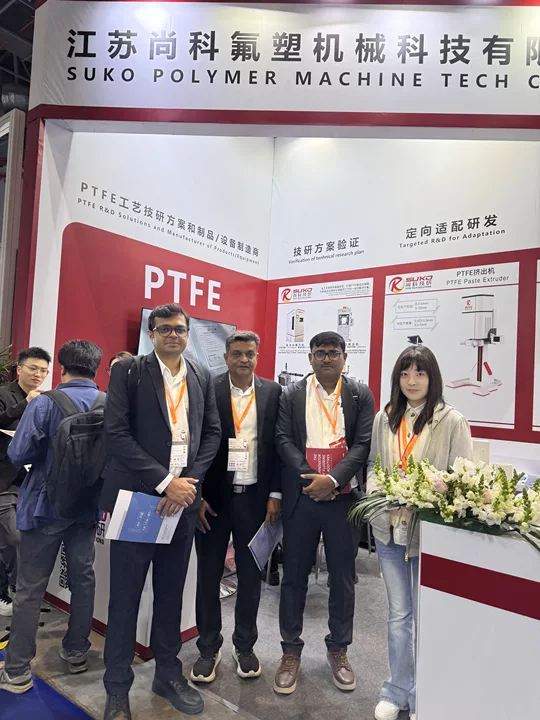 CHINAPLAS Day 2 🔥

SUKO: PTFE machinery + PTFE products
(extrusion | molding | rods | tubes)
📍 Booth 2.2B47
📩 info@sukoptfe.com
#PTFE #CHINAPLAS
