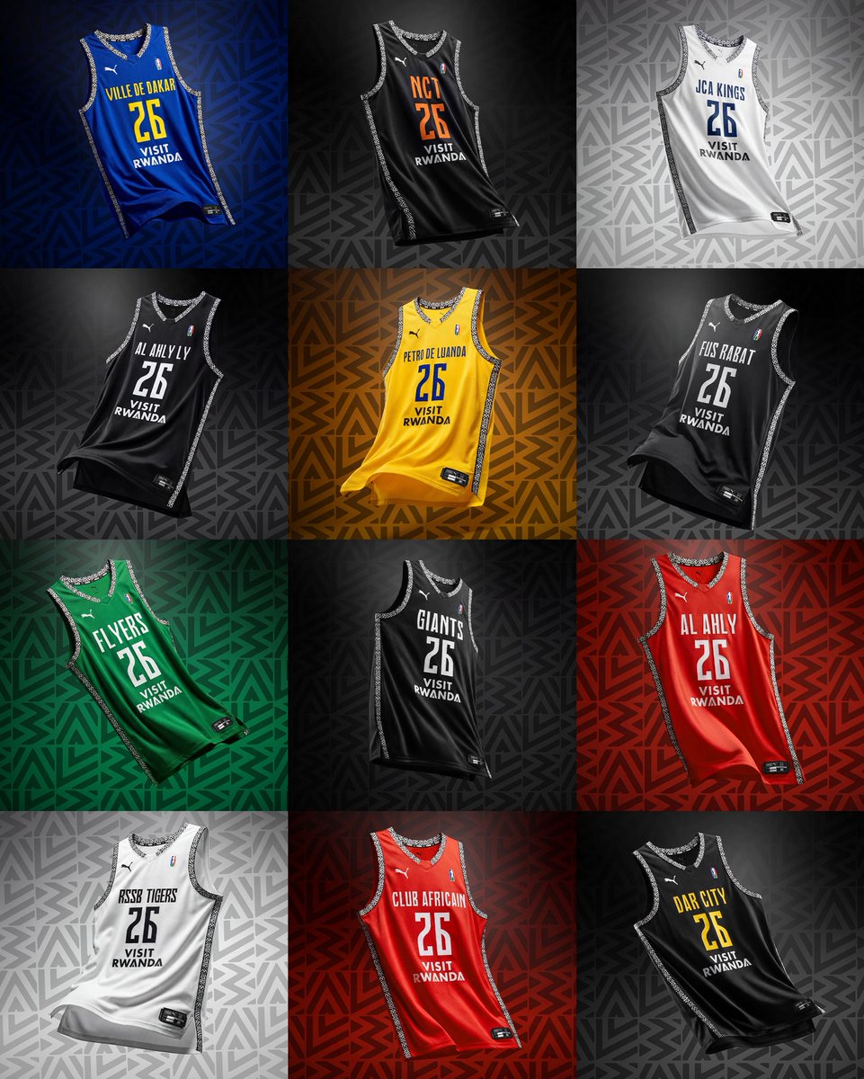 theBAL's tweet photo. Which BAL Season 6 jersey is your favorite? 👀🔥
🇸🇳🇰🇪🇨🇮🇱🇾🇦🇴🇲🇦🇳🇬🇿🇦🇪🇬🇷🇼🇹🇳🇹🇿
Drop your pick in the comments ⬇️ https://t.co/mOXf2tbzaG