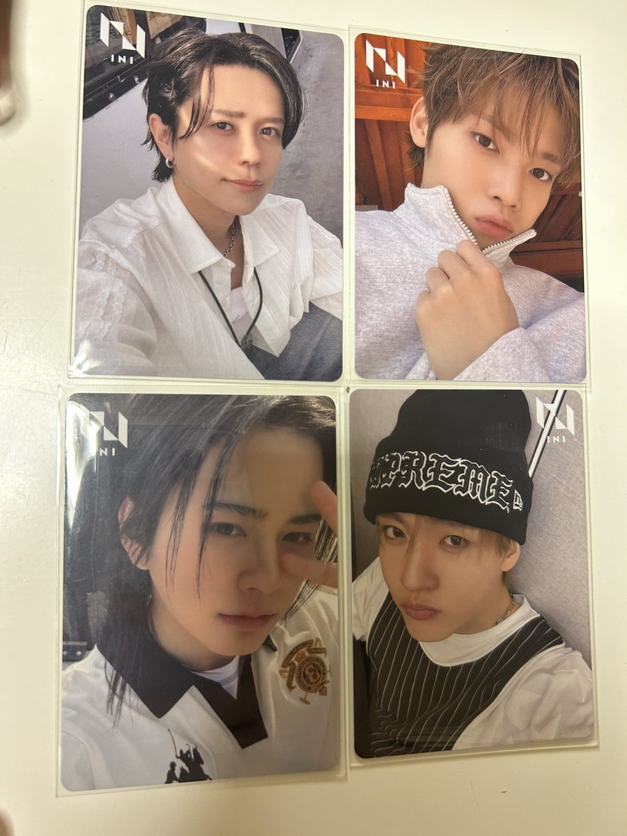 R53272857's tweet photo. INI PULSE リミスト トレカ ラキドロ 特典 交換 

【譲】画像のもの

【求】 尾崎  リミスト後藤(友人分)

郵送での交換📮
リミストは松田含めて交換していただける方優先
お気軽にお声掛け下さい＾＾
#INI交換 https://t.co/InFaYouySo