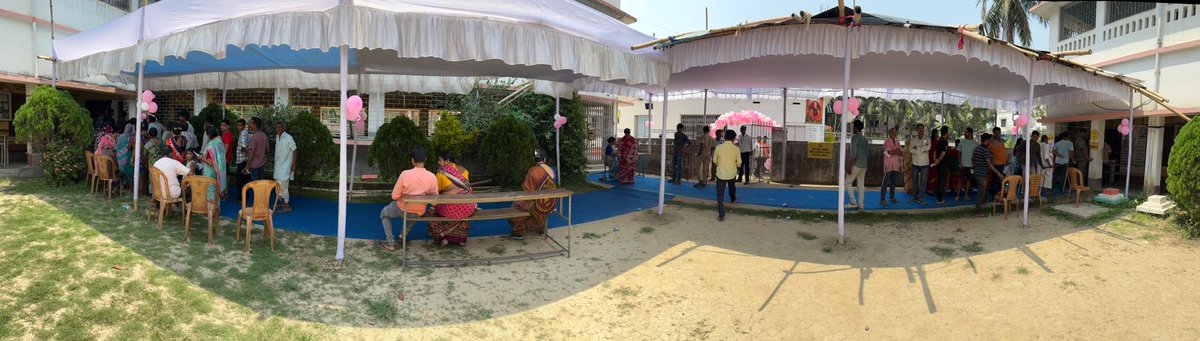 CEOWestBengal's tweet image. Panaromic view of polling station in Nandakumar 207 AC of Purba Mednipur district of West Bengal.
#WBLA2026 #Phase1
@ECISVEEP
@SpokespersonECI
@PIBKolkata
@airnews_kolkata
@eastmedinipur