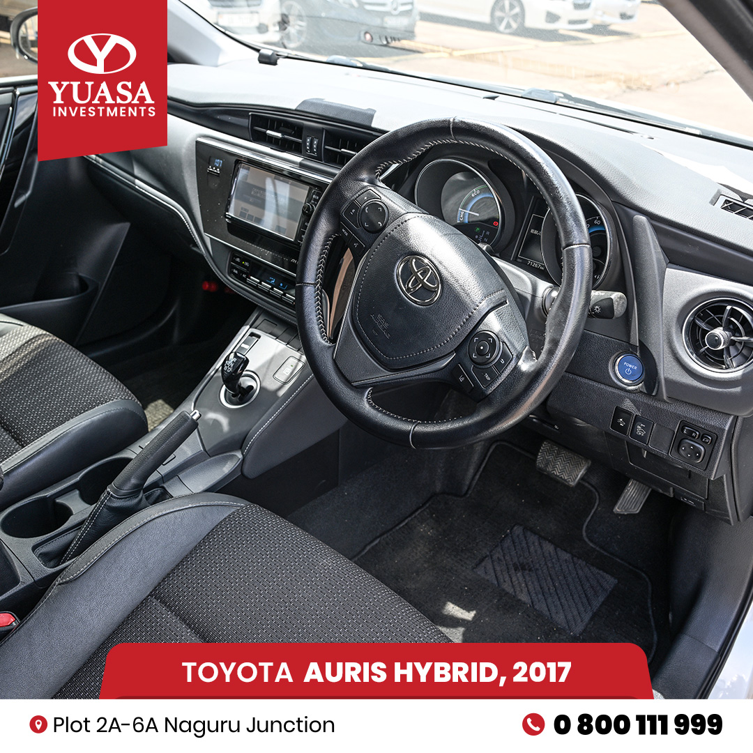 yuasatrading's tweet photo. Toyota Auris 2017 Hybrid (White) 
1.8L Hybrid | Automatic | Super fuel efficient
Smooth, quiet & perfect for Kampala traffic or upcountry drives.
5-seater
AC & Airbags
Spacious interior

📞 0800 111 999
📍 Nakawa, Naguru Junction
#ToyotaAuris #HybridCars #FuelSaver #UsedCarsUg #YuasaLtdUg