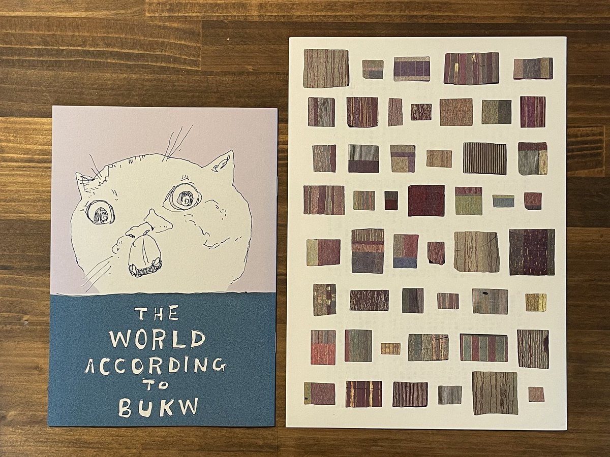 ＼新刊入荷／
『THE WORLD ACCORDING TO BUKW』
『 祝5th 』
横須賀在住の美術家夫妻が設立したDEAD END [salt]発行によるZINE。面白いです。『 祝5th 』は売れば売るほど赤字になってしまうらしいのですが（！）店主たっての希望で取り扱わせてもらうことになりました。
是非お手にとってご覧下さい📚