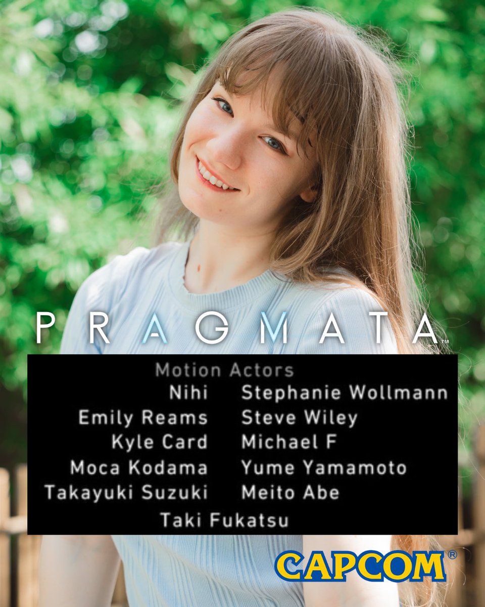 🌘ANNOUNCEMENT🌒

I am so grateful to announce that I worked as a motion capture performer on Capcom’s new game “PRAGMATA!”

See you on the moon!

CAPCOMの「プラグマタ」にモーションキャプチャ役者として出演させていただきありがとうございました！

#capcom #pragmata #プラグマタ