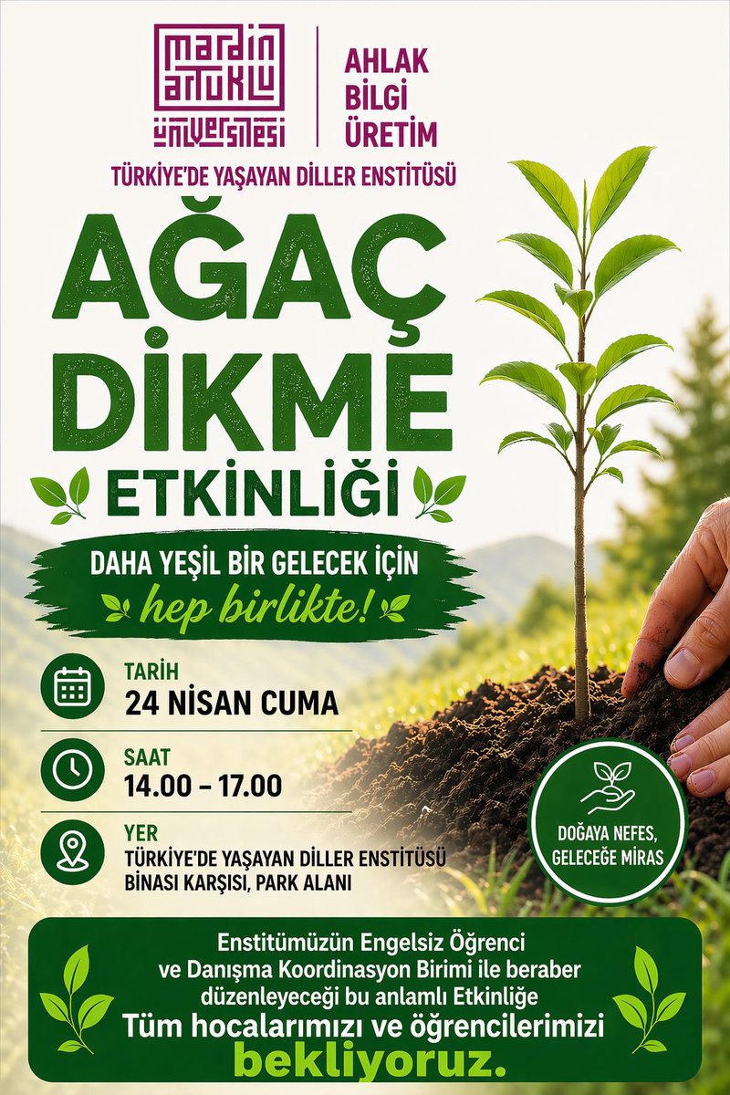 Türkiye'de Yaşayan Diller Enstitüsü (MAÜ) tweet media