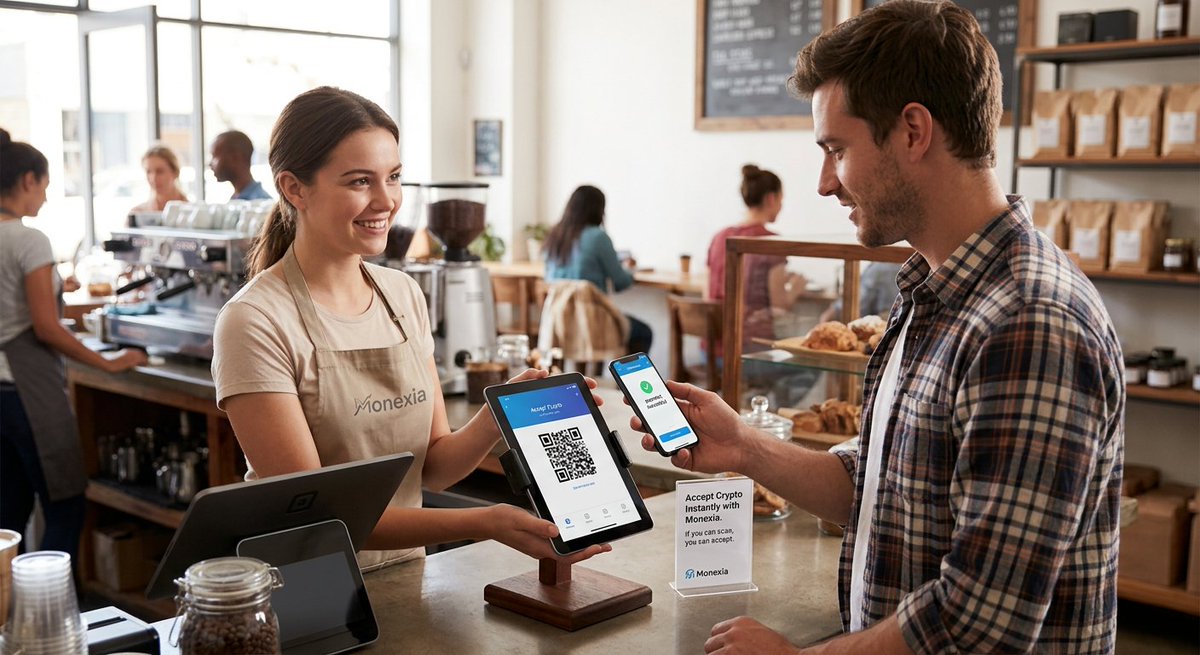 Monexia_io's tweet image. Crypto adoption shouldn't require a degree. 🎓 With Monexia, if you can scan a QR, you can accept the future of finance.

#DigitalPayments #CryptoAdoption #FintechNews #QRcode #TechInnovation #Payments #Web3Economy #RealWorldCrypto #CryptoPayments #Fintech #Web3 #DigitalPayments