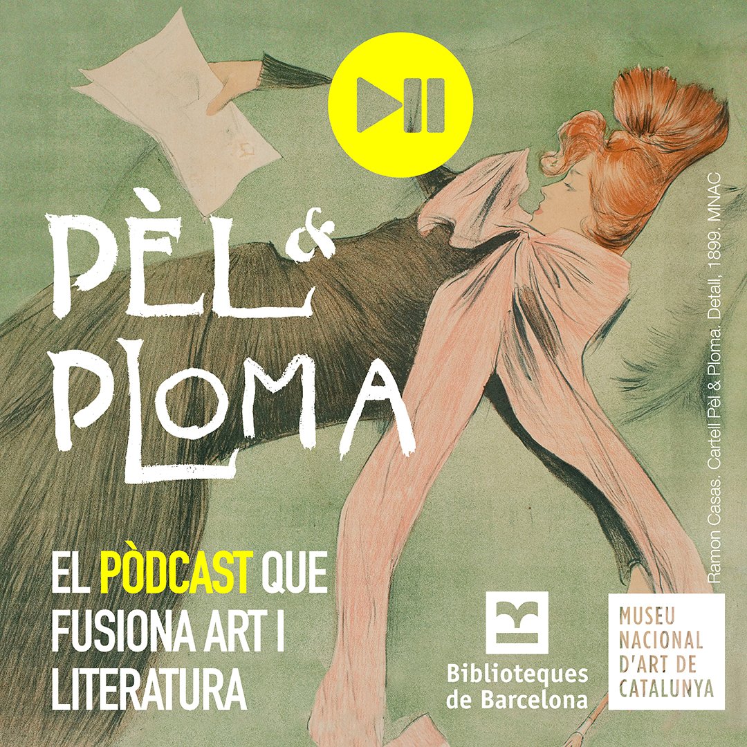 MuseuNac_Cat's tweet image. 🌹Avui, per #SantJordi, deixa't emportar per les històries de "Pèl &amp;amp; Ploma", el #pòdcast que uneix art i literatura de la mà del #MNAC i @BibliotequesBCN. 🖼️📚 

🎧 Mira, escolta i llegeix el Pòdcast al Canal +MNAC: canal.mesmnac.cat/escolta/pel-i-…