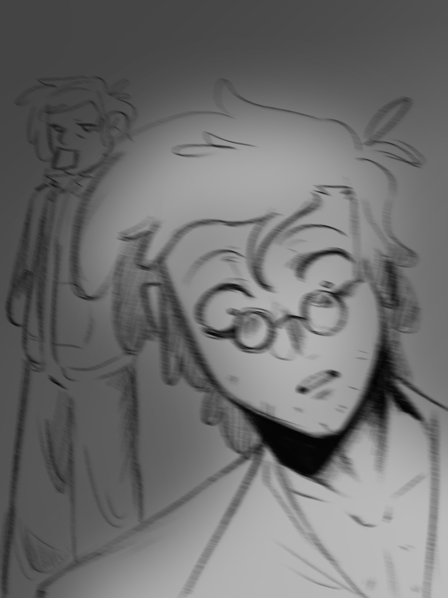 FORGET_M3_NOT_'s tweet photo. There's this fella that looks just like him
am i hallucinatin'
or is he an impostor
or am i trapped with some face stealin' spokum??????

?????????? https://t.co/khXD4pc1Bl