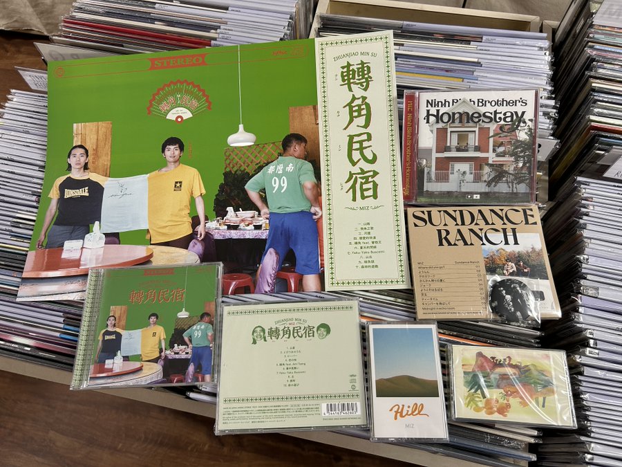 MIZの傑作1st、2ndのアナログ再発、再入荷！ っても残りわずか。次は