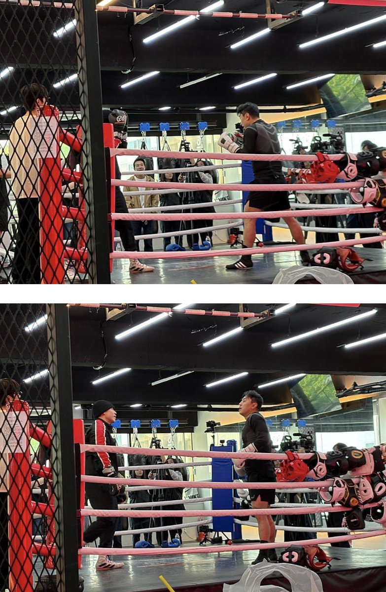 미우새 잠시 나오려나…🤭 #서인국 
태원석 배우, 이시언 배우 같이 촬영..🥊
🔗 cafe.naver.com/redwingboxing3…