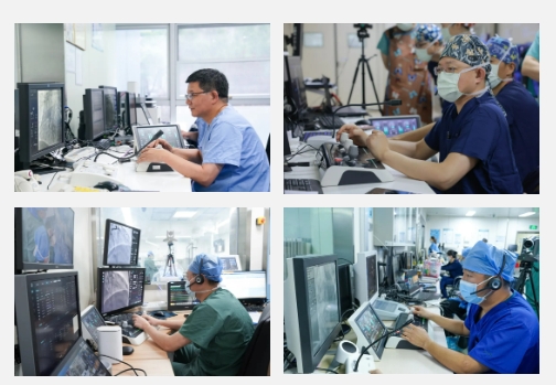 WemedMedical's tweet photo. Four live surgeries. Three complex lesion types. Zero errors.
#WeMedMedical's interventional robot takes on circumflex artery lesions, anterior descending artery ostium lesions, and diffuse lesions-live across four cities.
#InterventionalRobotics #PCI #MedTech #MedicalImaging https://t.co/nbq2bRqFvP