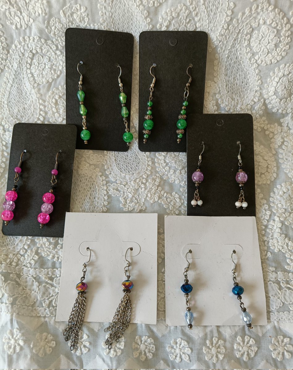 tikulli's tweet image. Little pops of colour. All at discounted prices. Combo deals are the best. DM for details. Support handmade. #HandmadeWithLove #jewellery #earringaddict #giftforher #fashiontrends