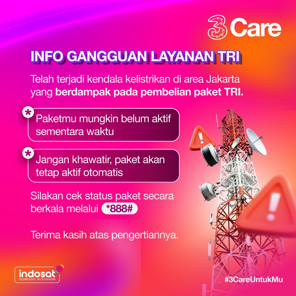 3Care Indonesia tweet media