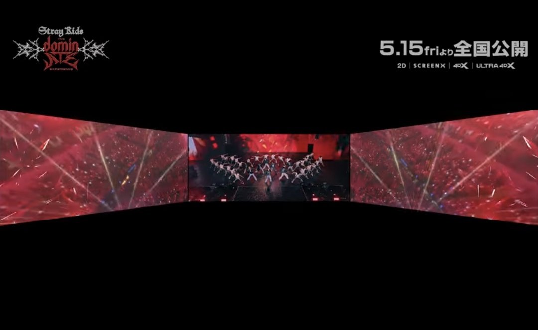 Aakii1113's tweet image. #StrayKids : The dominATE Experience
　4DXポスター公開
👏👏👏
"音楽やダンスに合わせて動くモーションシートと、風や水などの環境効果で、臨場感バツグン💺💨の4DX"
か
3面スクリーンのSCREENXの迫力も凄い✨
#スキズ #dominATE #The_dominATE_Experience
#スキズ映画 何で観ようか…悩みます🤍