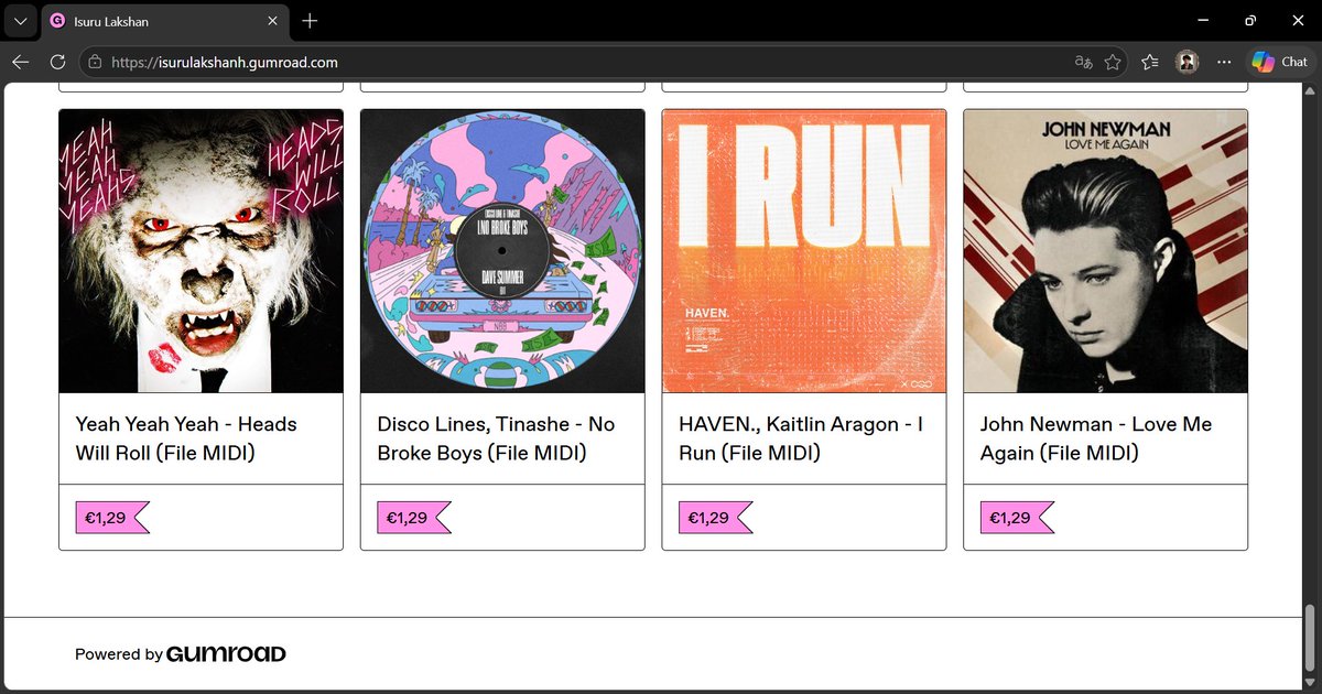 isurulakshanoff's tweet image. Shop now in our official site store. isurulakshanh.gumroad.com? #musicproducers