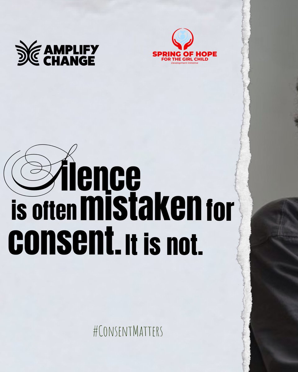 OfHope33756's tweet image. Many survivors stay silent because of fear, stigma, or blame. That silence isn’t weakness - it reflects the world they’re navigating.

listen more. Judge less. Believe survivors.

#SAAM #ConsentMatters #BelieveSurvivors #UntilEveryGirlIsSafeEqualAndFree