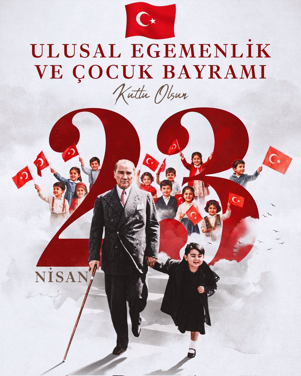 otoemlakcom's tweet photo. #23Nisan Ulusal Egemenlik ve Çocuk Bayramı kutlu olsun. https://t.co/1LHi6AnKxR