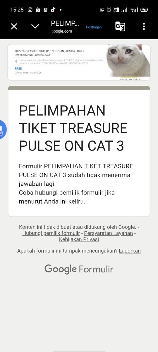 jeraaa_park's tweet photo. @missVra ga kebagian 🥺 bismillah aja semoga dikasih kesempatan buat ketemu anak-anak baik ku. pengen bgt nnton dan ktemu dunia ku, tapi blm ada rejeki karena blm kerja tetap🥹🥹 https://t.co/L02BSp0fhm