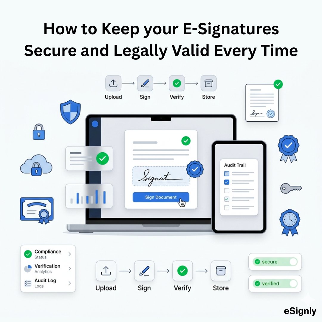 esignly's tweet image. Are your e-signatures truly secure &amp;amp; legally valid?

Avoid risks, fraud, and compliance issues with the right approach.

Read our blog for the complete solution.

esignly.com/electronic-sig…

#ESignature #LegalTech #Compliance #CyberSecurity #BusinessSolutions #eSignly