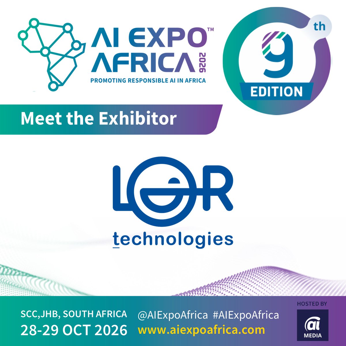 SAAIAssociation's tweet image. NEWS: We welcome LOR Technologies  to the 9th Edition of @aiexpoafrica - Africa’s Premier AI &amp;amp; Autonomous Enterprise Event – Join us SPEAK | EXHIBIT | TICKETS aiexpoafrica.com 

#AI #ArtificialIntelligence #IntelligentAutomation #EnterpriseAI #AgenticAI #SovereignAI