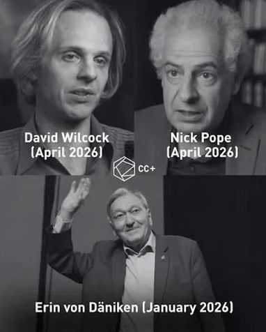 Three Ancient Aliens researchers, plus David Wilcock’s biographer Wynn Free, all deceased in under 3 months.  

Nick Pope, Erich von Däniken, David Wilcock (who repeatedly said he is not suicidal), and now Wynn Free.  

Is this just tragic coincidence, or is someone