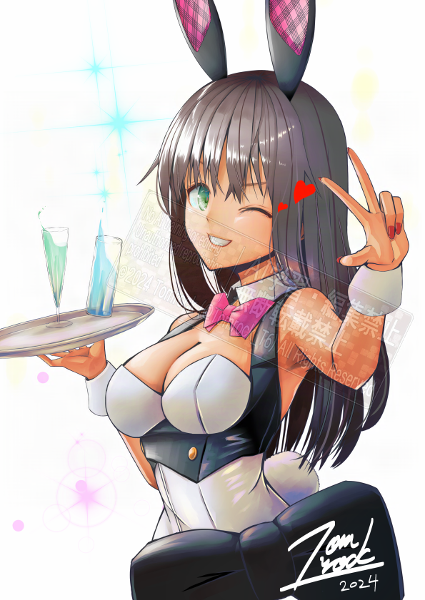 更に遡って2024年産ゾディアックバニーシタラちゃん
#アリスギアお絵描き #イラスト #兼志谷シタラ 