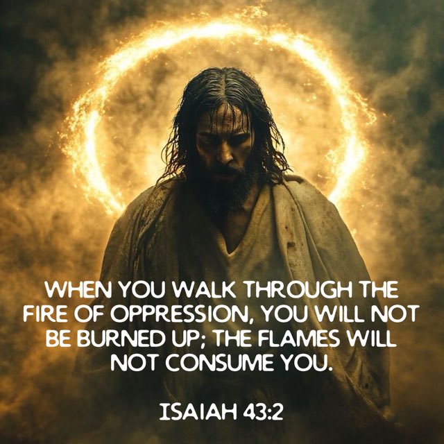 UpliftedInFaith's tweet image. The same Jesus who stands in the fire with you has already conquered every flame. 🙏✝️

#UpliftedInFaith #JesusIsKing #FaithOverFear