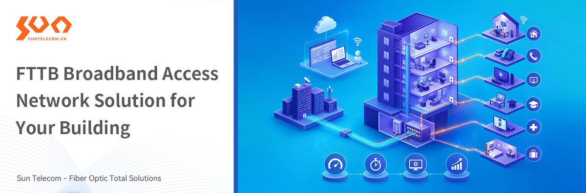 go4fiber's tweet photo. 🏢 Is your building ready for the future of connectivity?

In this article, we explain what FTTB is, how it works, and why it’s ideal for apartments, offices, hotels, education, telemedicine, IPTV, and more.

📖 Read the full article:
👉https://t.co/elzNvDNBQV https://t.co/reeROtKels