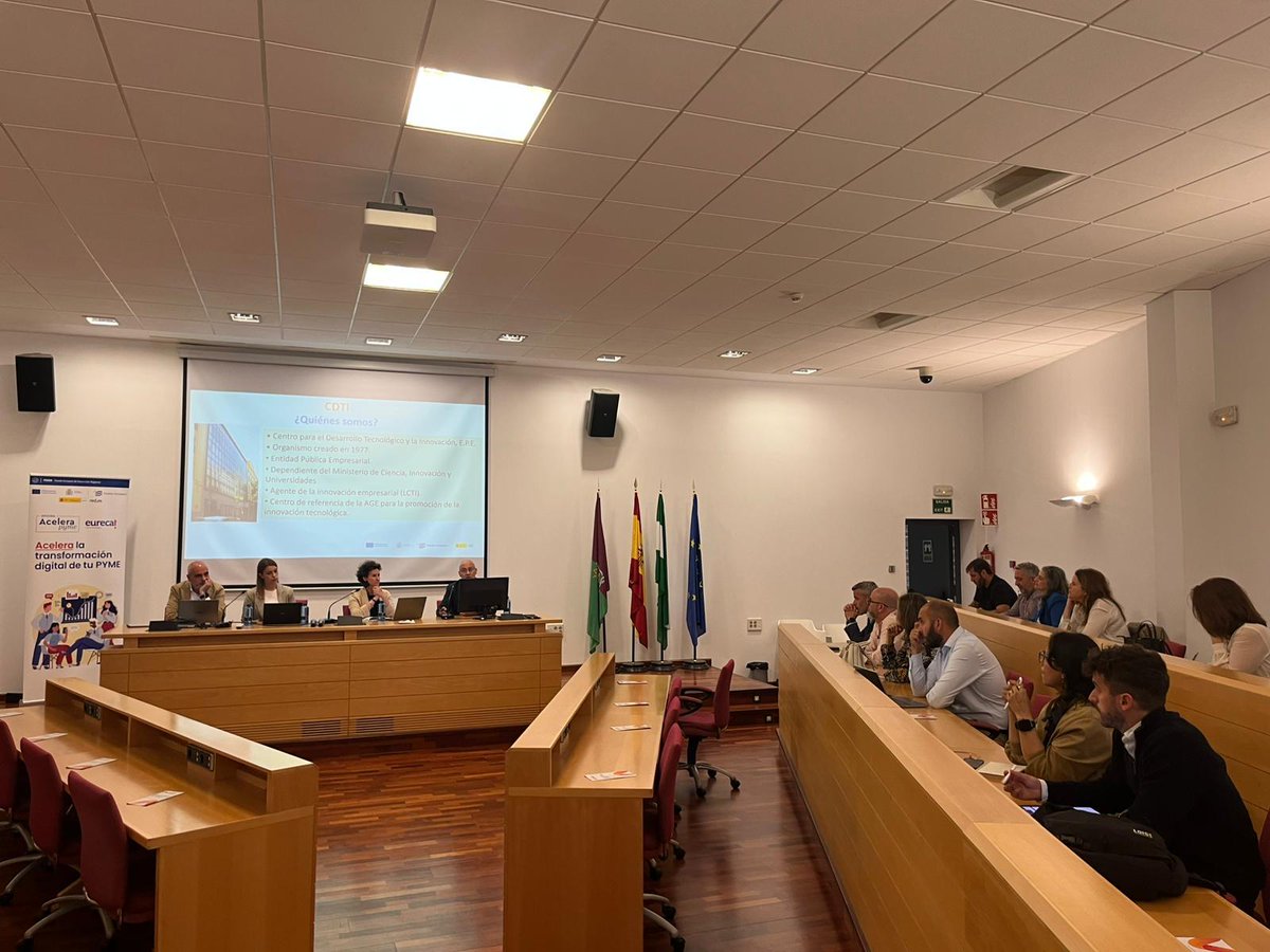 CDTI_innovacion's tweet photo. 📸El @CDTI_innovacion participó ayer en la jornada sobre oportunidades de #financiación para el año 2026 organizada por @AsetConsultoria 👇

ℹ️Una sesión en la que se dieron a conocer las convocatorias previstas del CDTI como #Cervera, #NEOTEC, #Misiones o #InnterconectaSTEP 

#AyudandoCrearFuturo #AyudasCDTI