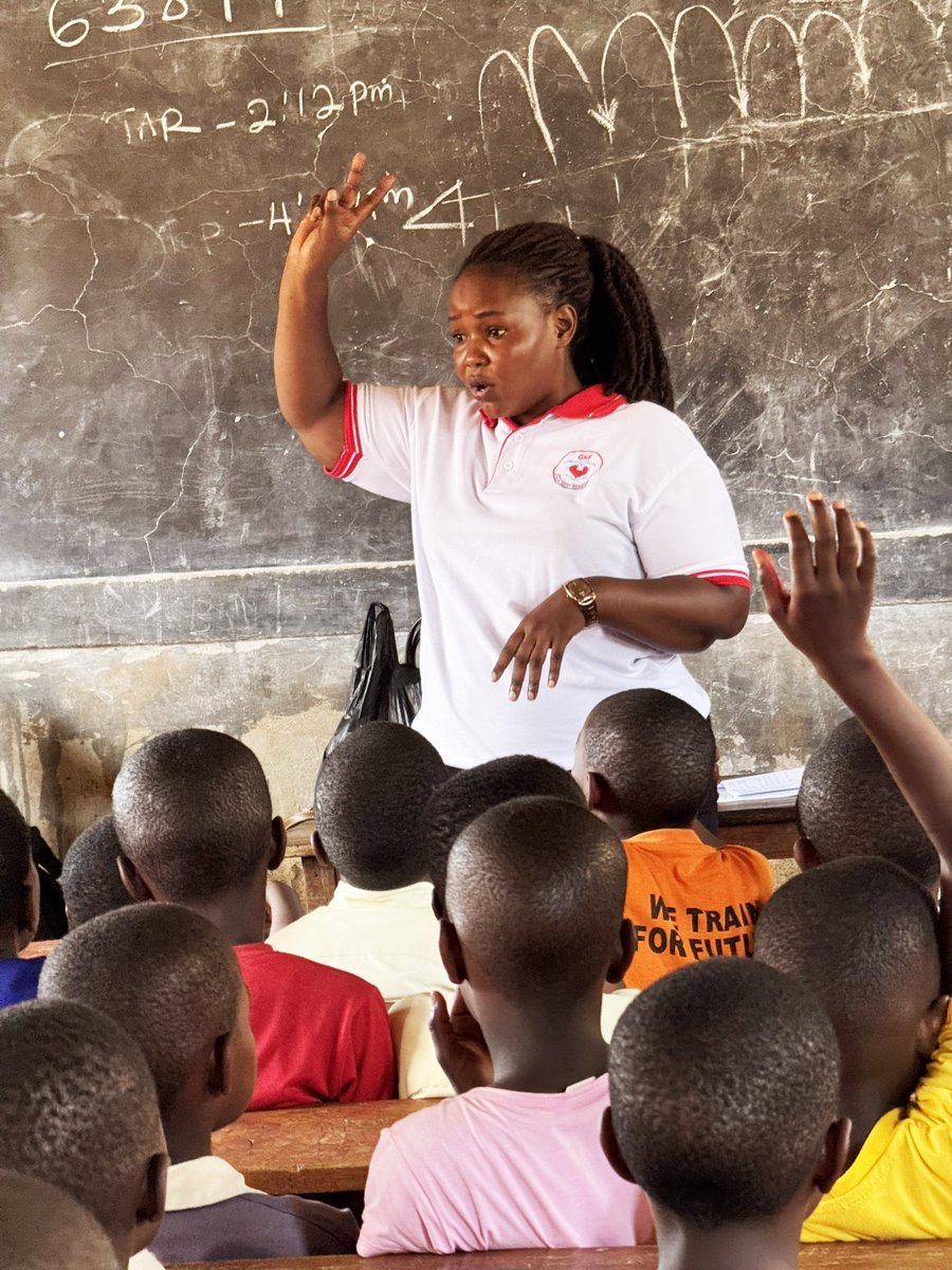 _givingheart's tweet photo. Our team visited St. Kizito Primary, Kibiri, to share a "Safety Package" with the children. 

We focused on 3 life-saving steps: 
🚫 Say NO 
🏃‍♂️ Move to safety 
🗣️ Tell a trusted adult
By giving children a voice, we restore hope and dignity.
#ChildProtection #SafeSpaces https://t.co/KNkjVZVUhj
