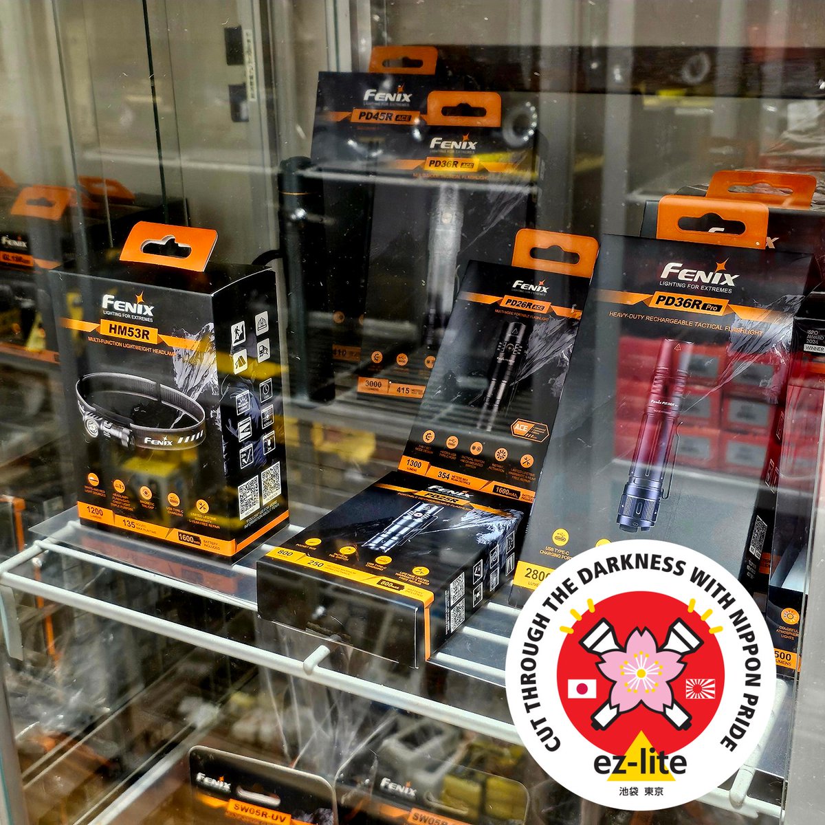 ezlitetokyo's tweet image. 🔦 #FENIX 新製品含め補充完了しております。
TK/CL/GL/PD/LDシリーズ等
FENIX製品の実力は池袋のイージーライト店舗で手に取り照らしてお確かめ下さい。
 #懐中電灯  #フラッシュライト  #専門店   #池袋 #イージーライト  #自衛隊  #警察  #建設  #キャンプ  #動画撮影  #ゼロレンジコンバット