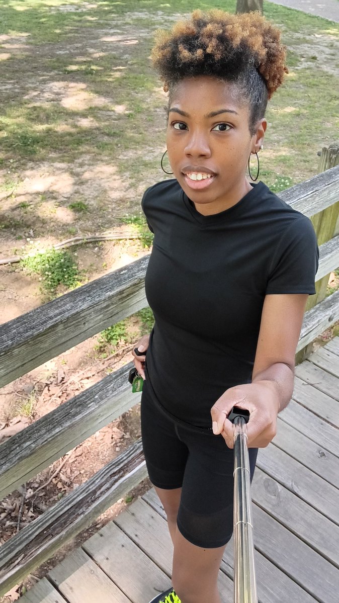 Ms_ValFrazier's tweet image. Enjoyed working out yesterday. Gotta take extra care of myself since I'm 40 now. 😊🏃‍♀️💪 #workout #exercise #selfmotivation