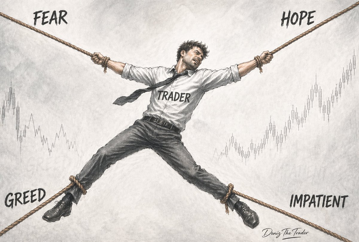 DenizTheTrader's tweet photo. Master your emotions 
before you try to master the market https://t.co/B0NlsdMZ9u