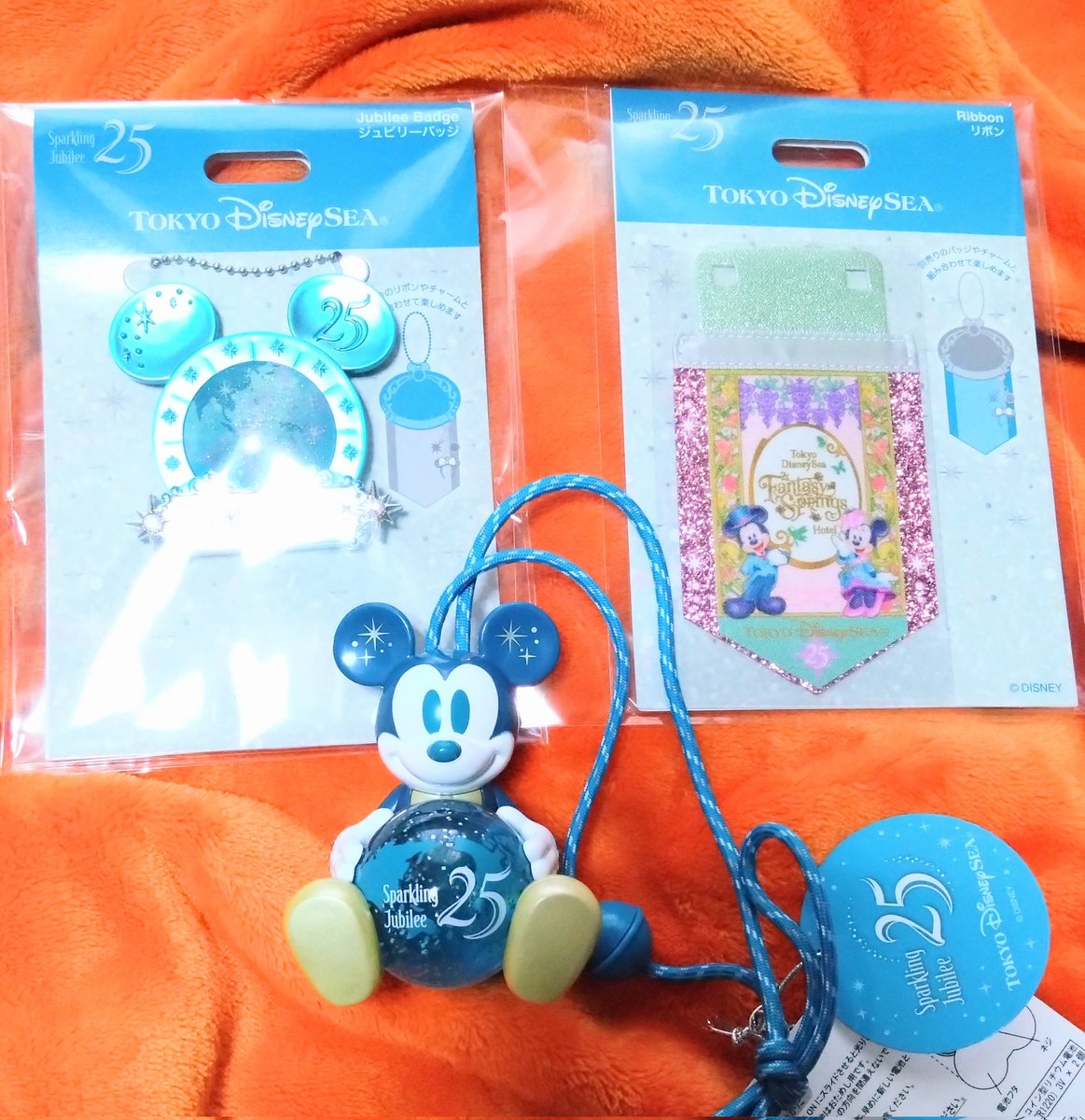 相方がディズニーシーの25周年に行ってきたので25周年グッズを調べたら